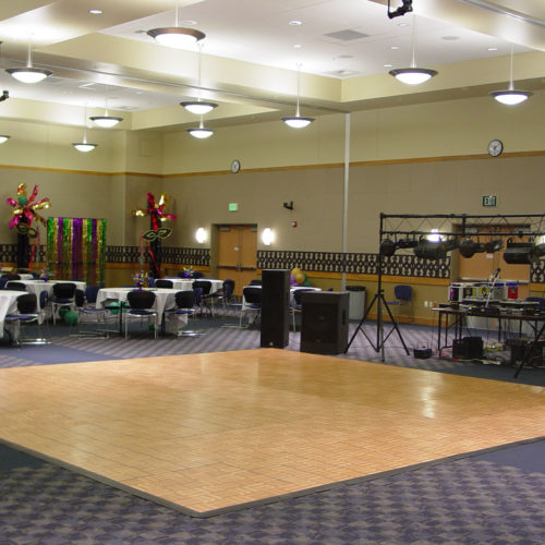 Prom-06-dance-floor Setup of ATEC room