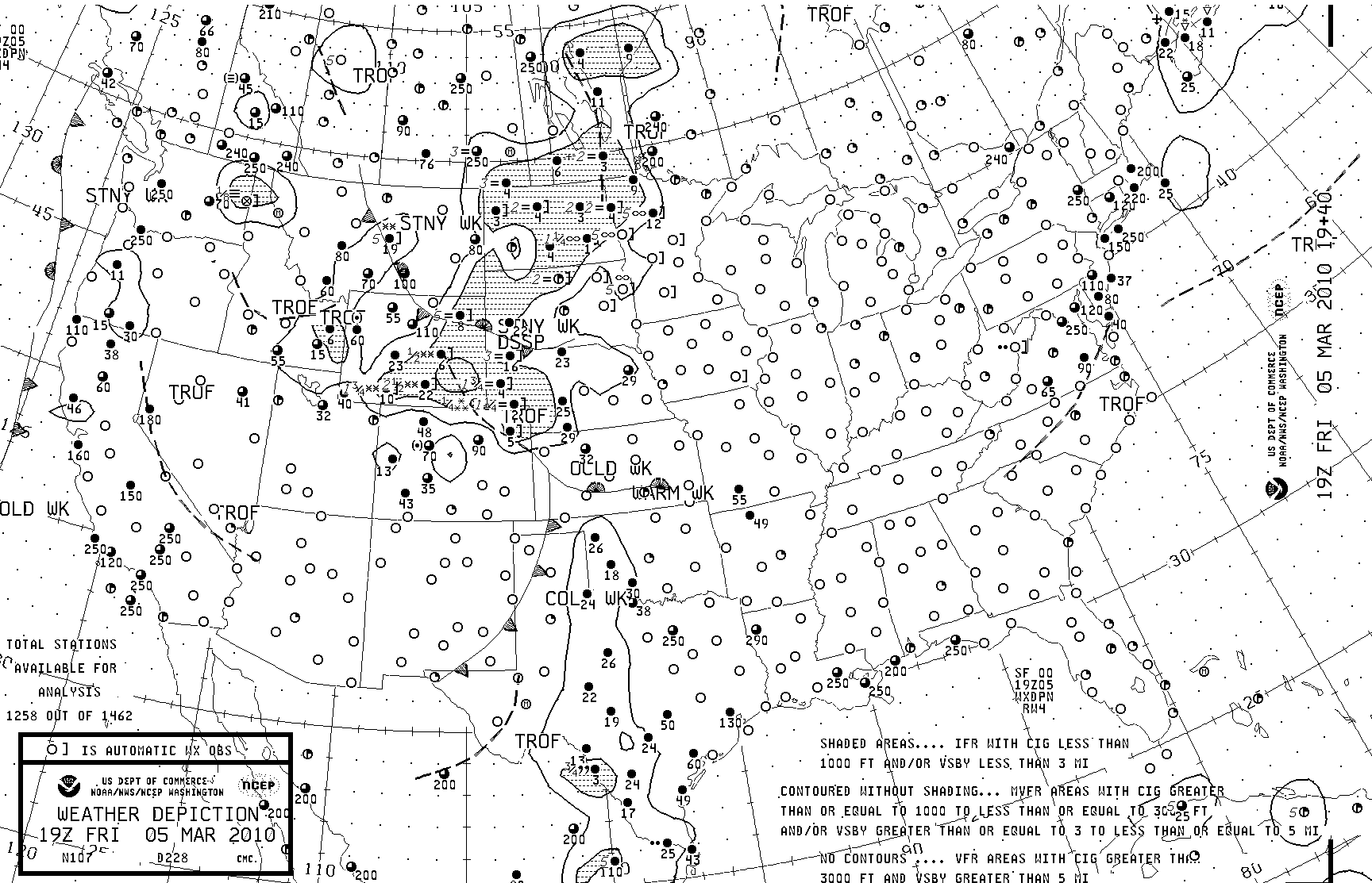 Weather Map of the USA