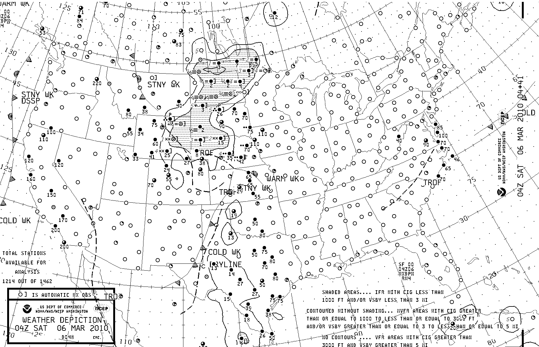 Weather Map of the USA