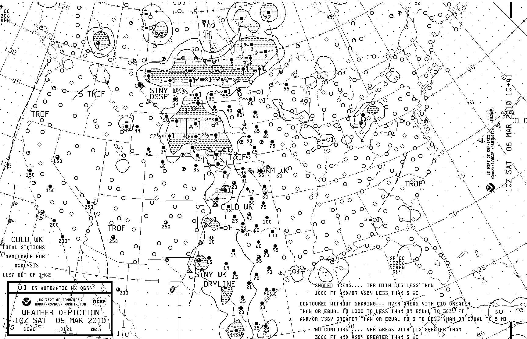 Weather Map of the USA