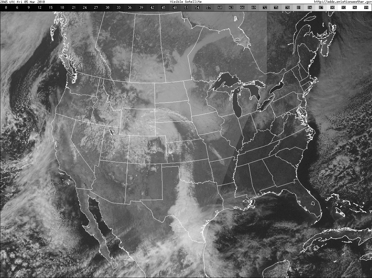 Weather Map of the USA