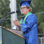 student speaker at graduation ceremony