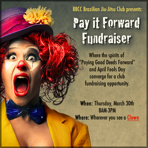 Pay it forward fundraiser