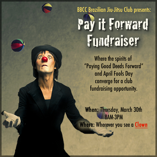 Pay it forward fundraiser