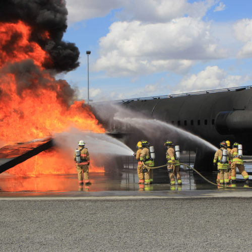 Aircraft Rescue Fire Fighting Training