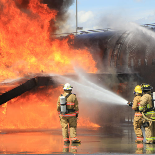 Aircraft Rescue Fire Fighting Training