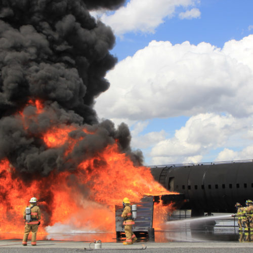 Aircraft Rescue Fire Fighting Training