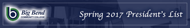 Banner for Spring 2017 President's List