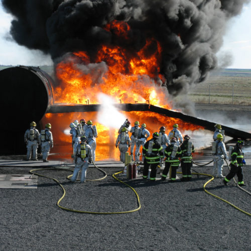 Aircraft Rescue Fire Fighting Training