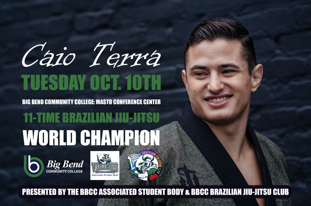 Poster announcing BJJ World Champion