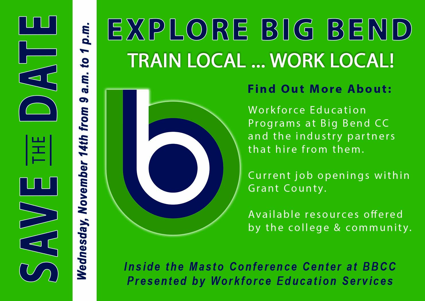 Explore Big Bend event poster