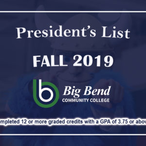 Fall 2019 President's List