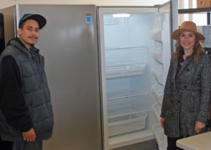 Viking Food Pantry receives two freezers