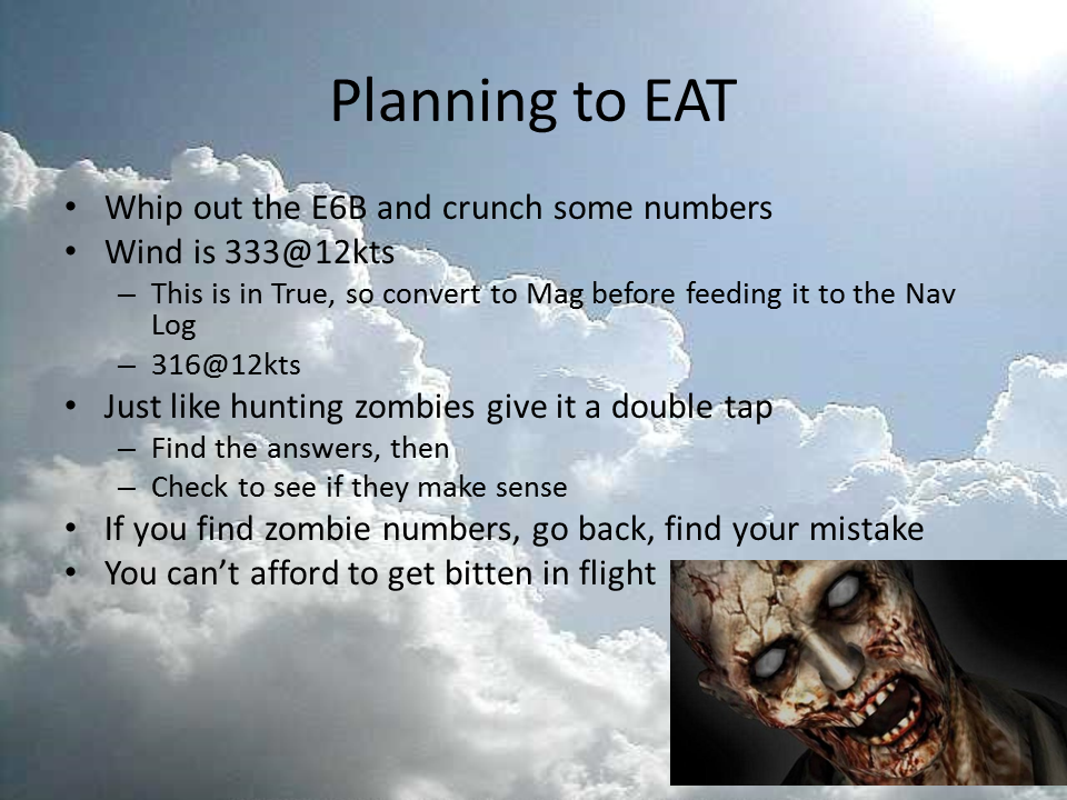 Planning to EAT slide 20