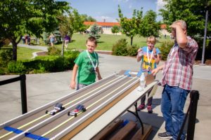 students at BBCC for solar day