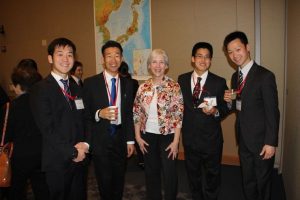 Japanese Agriculture Students arrive