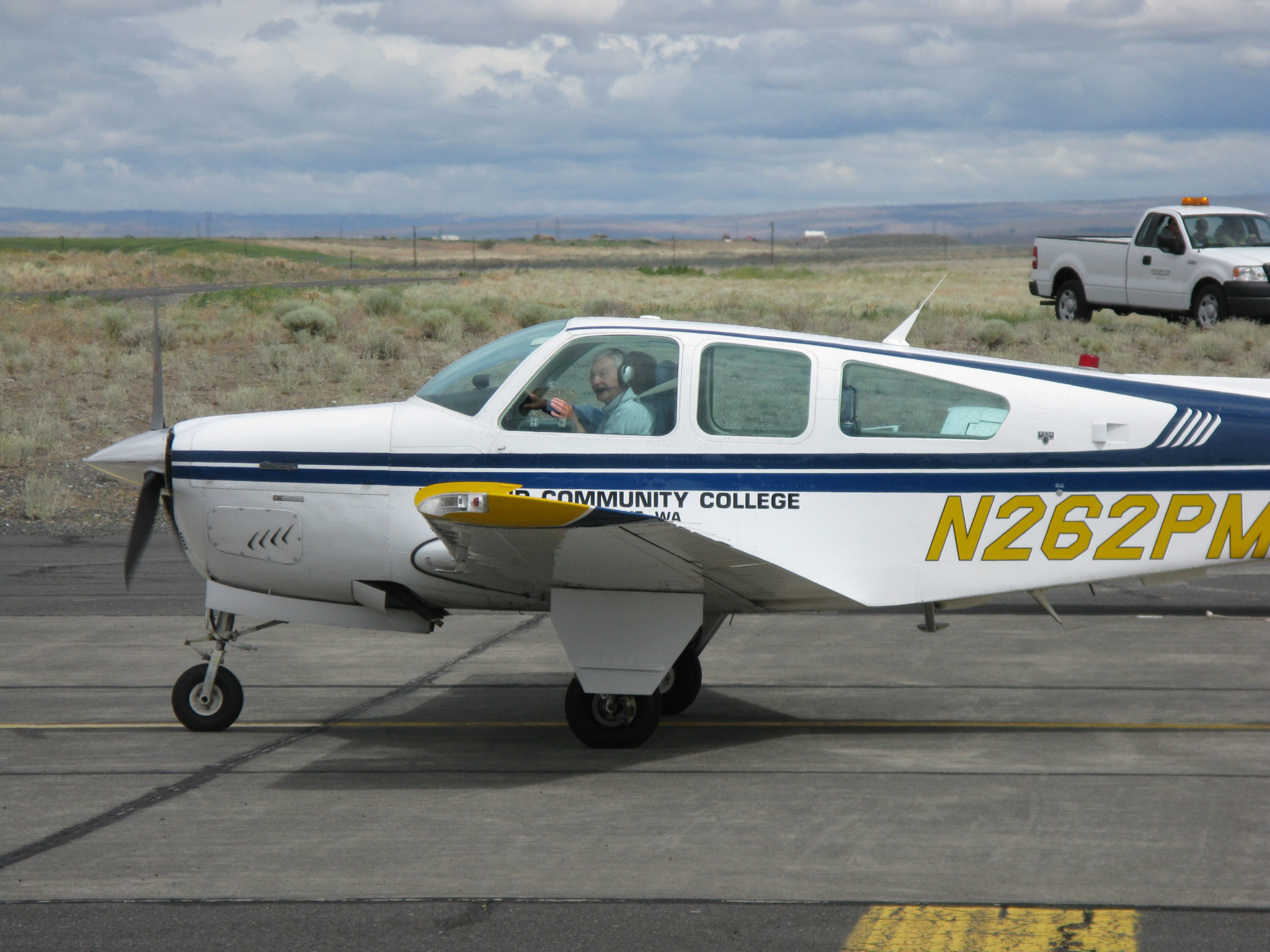 John Swedburg's retirement flight