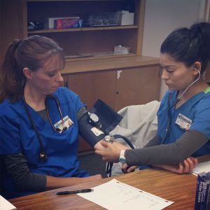 Medical Assistants drawing blood