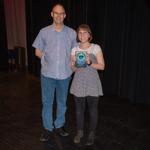 Students receiving the Outstanding Student Award