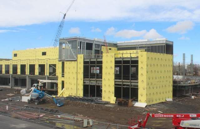 Large building under construction