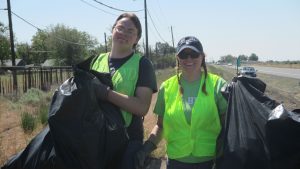 Volunteers at Clean-up Day