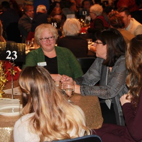 Star Night event, people sitting around tables