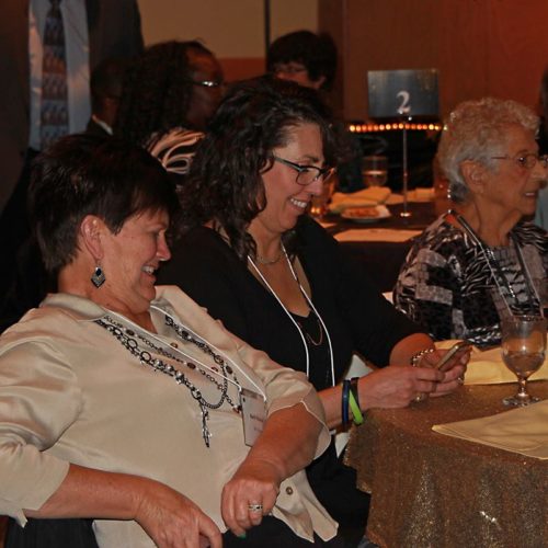 Star Night event, people sitting around tables