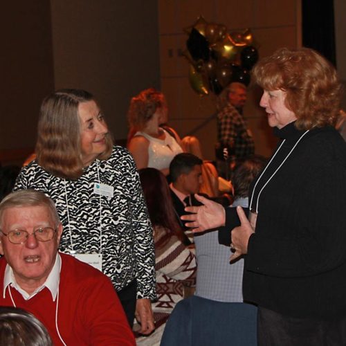 Star Night event, people sitting around tables