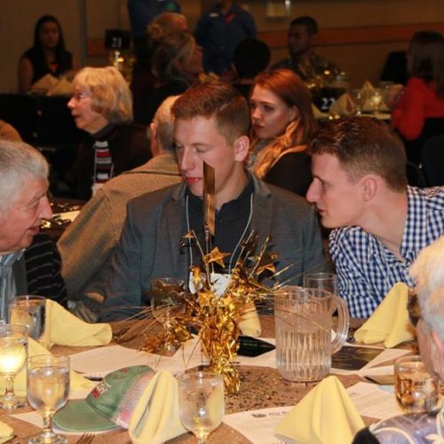 Star Night event, people sitting around tables