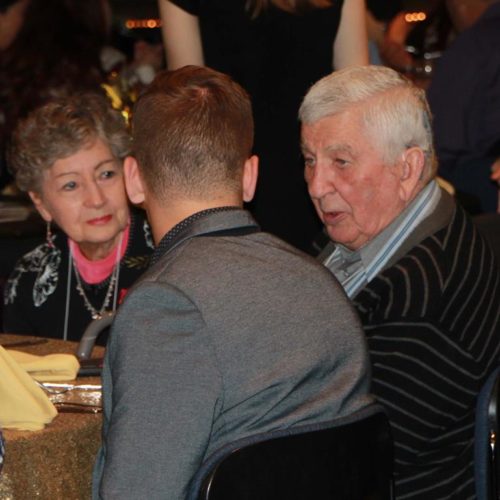 Star Night event, people sitting around tables