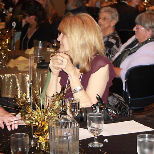 Star Night event, people sitting around tables