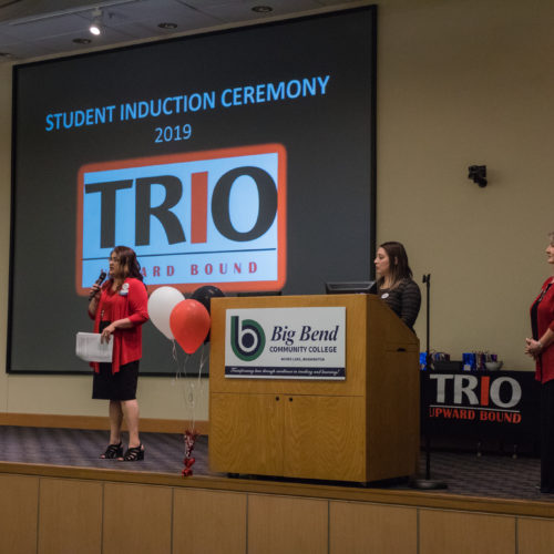 Speakers at TRIO member induction