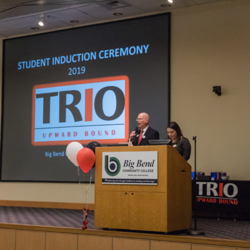 Speakers at TRIO member induction