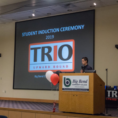 Speaker at TRIO member induction