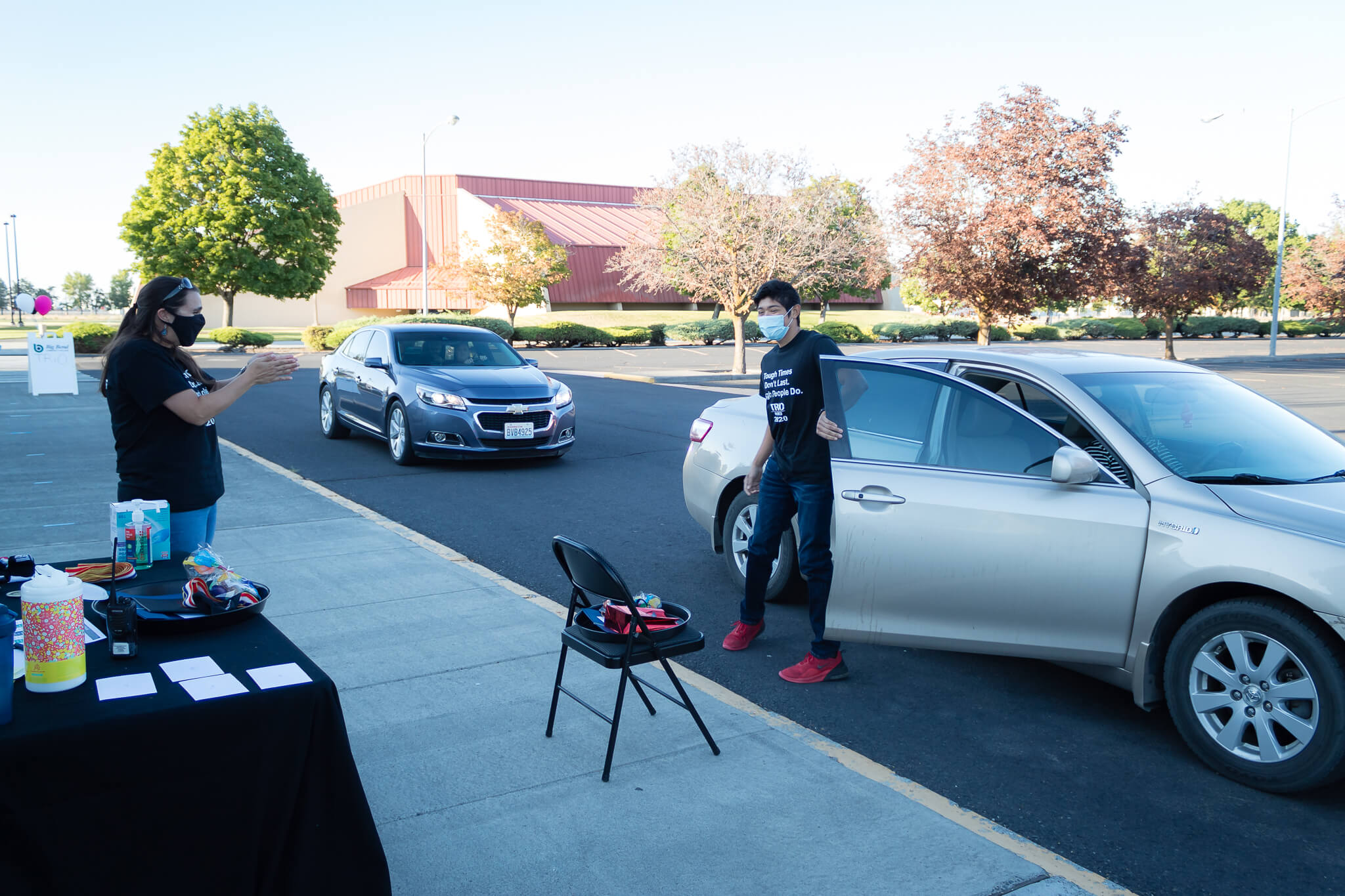 TRiO Upward Bound Drive By Celebration