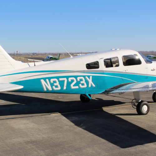 New teal BBCC airplane