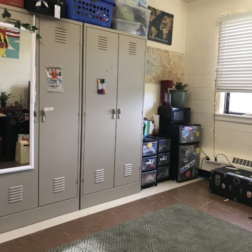 Example of residence halls room
