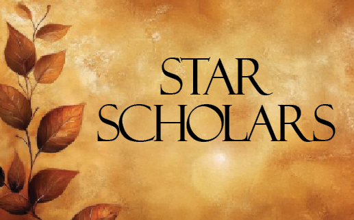 Star Scholars - decorative image fall leaves