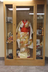 Display of Japanese Wedding Dress